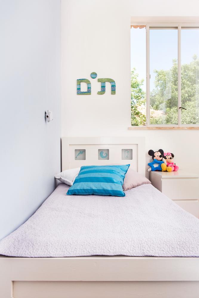 עיצוב חדר הילדים בבית מגורים במושב