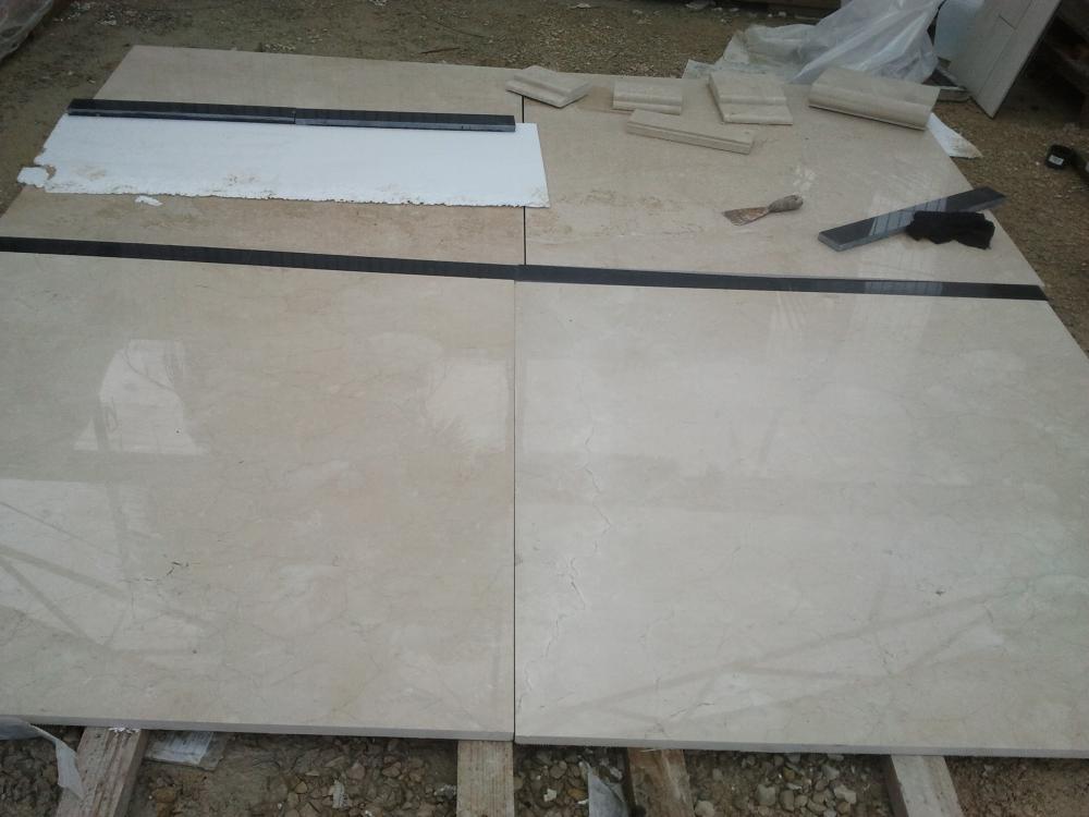 פריסות של האריחים החדשים