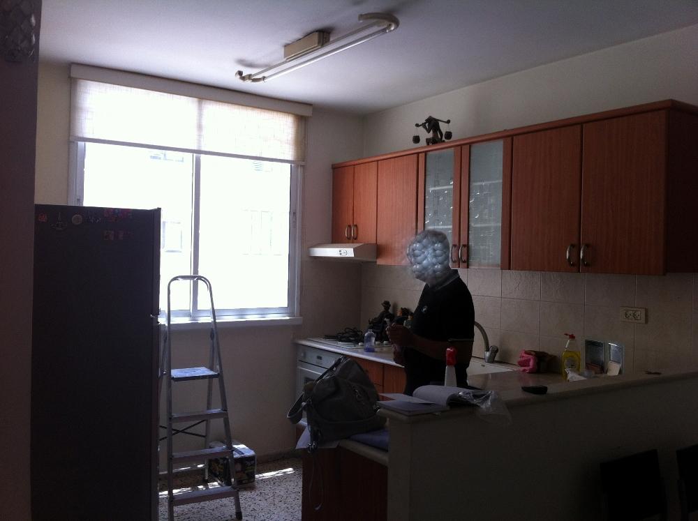 המטבח לפני השיפוץ