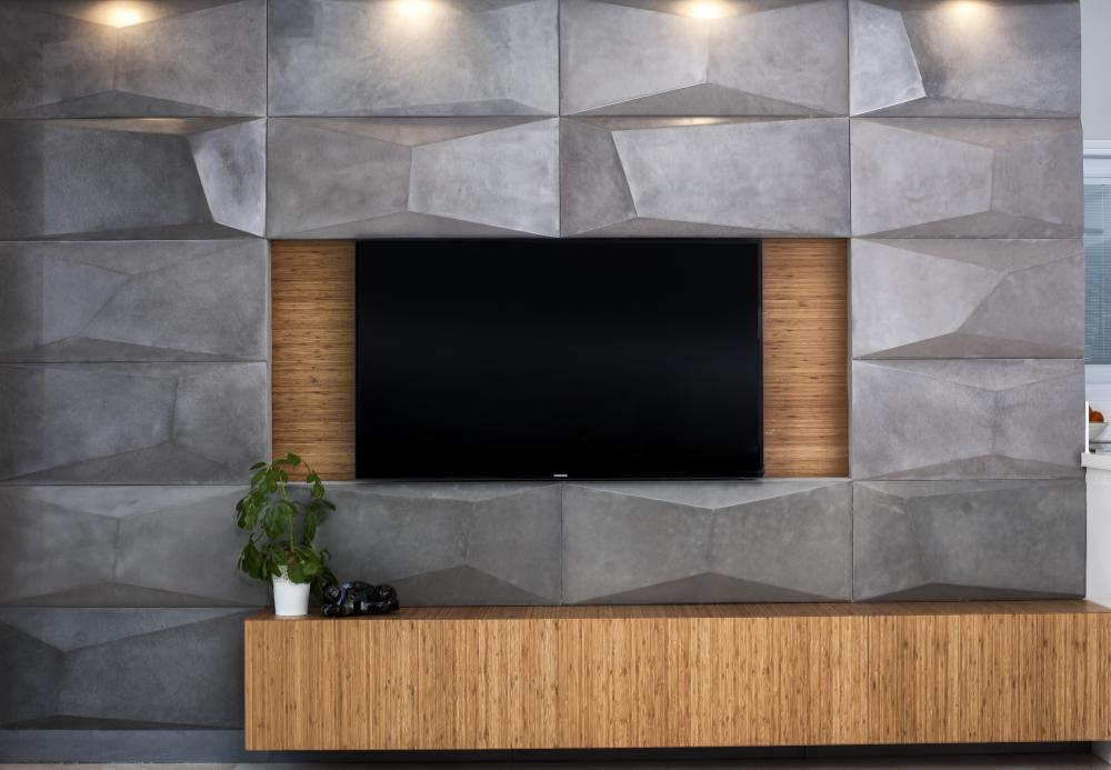 קיר טלוויזיה מעוצב