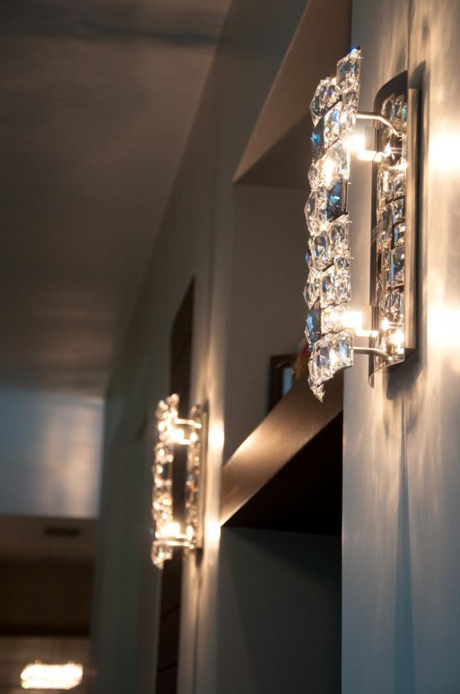 בית פרטי ברעננה - תאורת סברובסקי