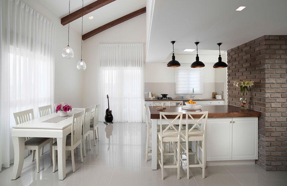 עיצוב בסגנון כפרי-מודרני