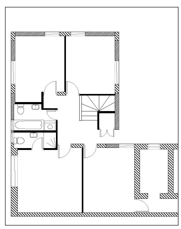 מצב קיים קומת מגורים