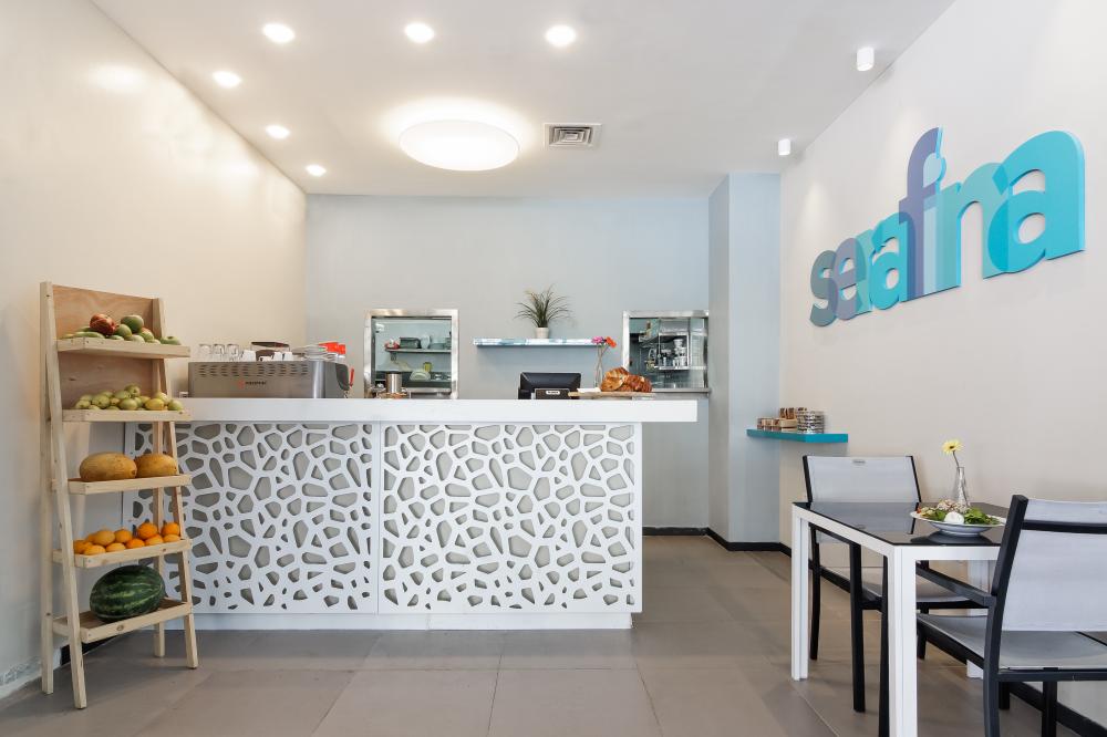 חיפוי דלפק בר- קפה