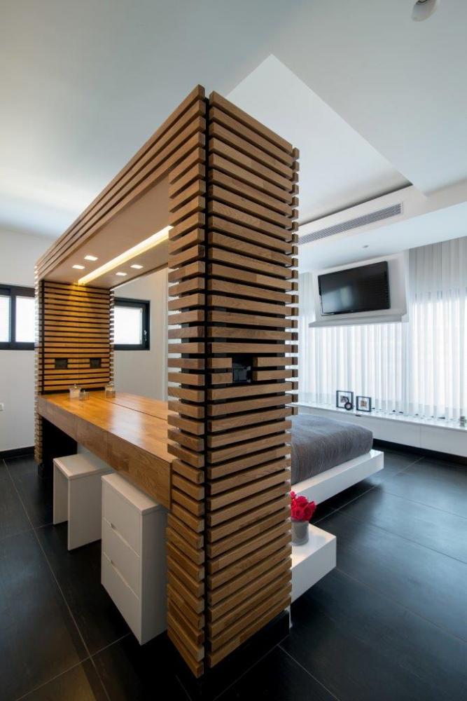 עיצוב פנים מודרני - בת הדר  - BLV - שידת איפור