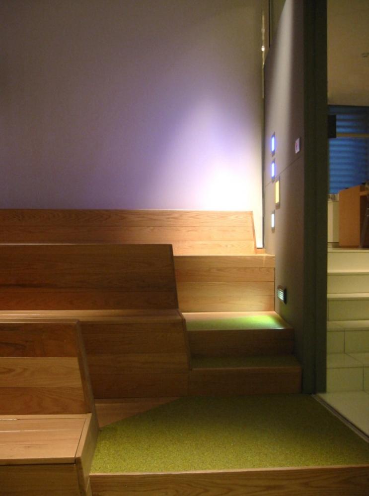 עיצוב פנים אולם תצוגה BLV