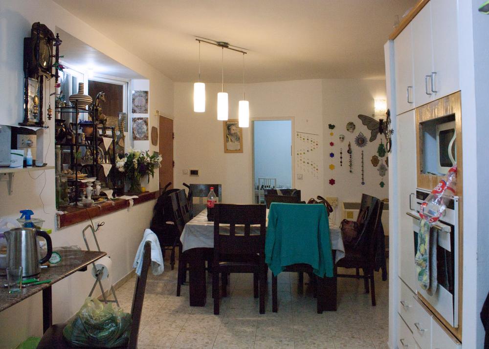 לפני - פינת אוכל