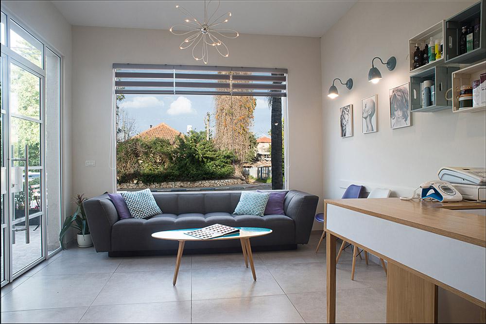 תכנון ועיצוב מספרה בסגנון רטרו