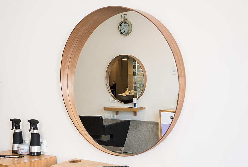 תכנון ועיצוב מספרה בסגנון רטרו