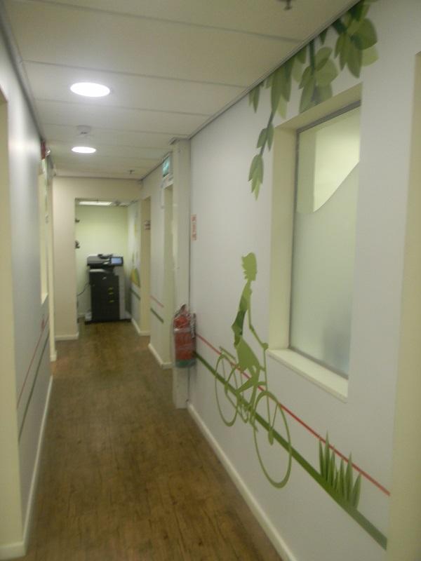 קוקה קולה- עיצוב קומת משרדי המפעל