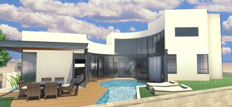 סביב הבריכה