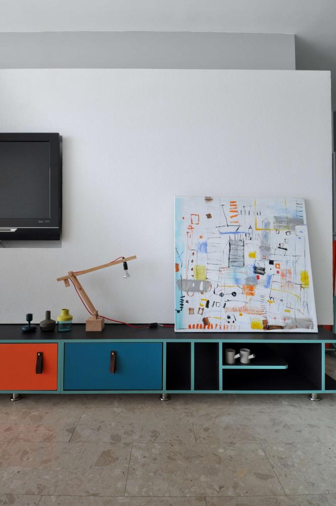 עיצוב פנים דירת 4 חדרים, חיפה