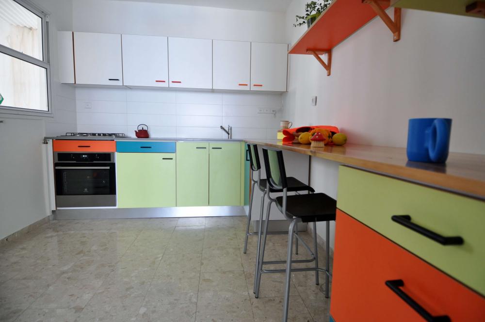 עיצוב פנים דירת 4 חדרים, חיפה