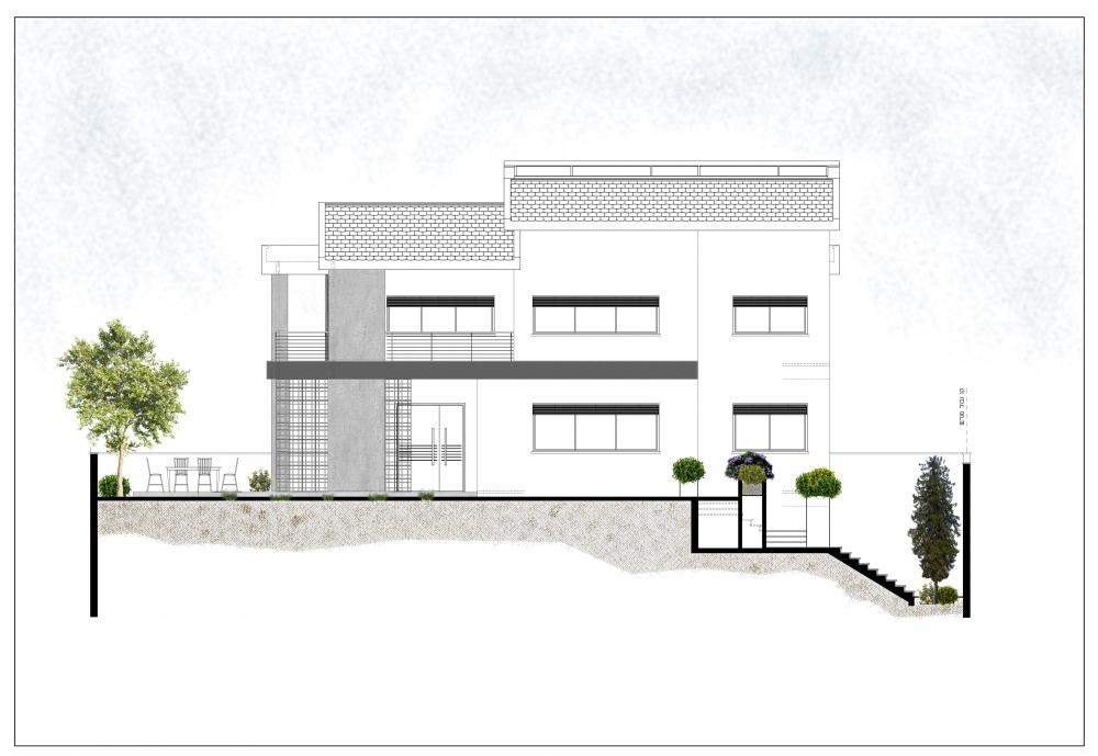 חזית צד 2 - הצגה גרפית