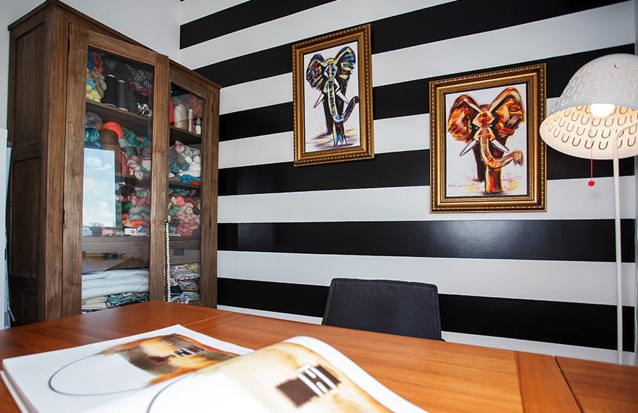 חדר העבודה שלה