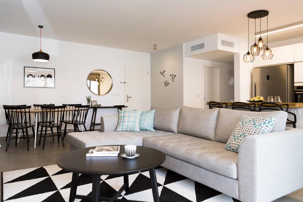 עיצוב דירת קבלן