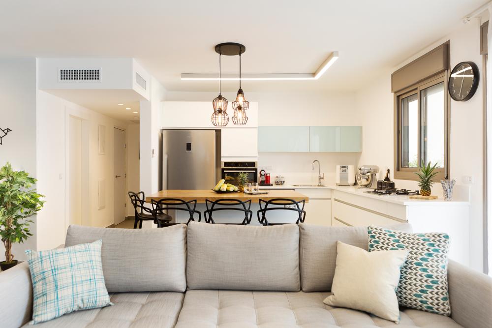 עיצוב מטבח דירת קבלן