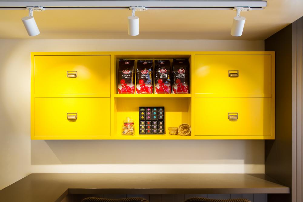 עמדת שירות בית קפה עיצוב דנה שקד