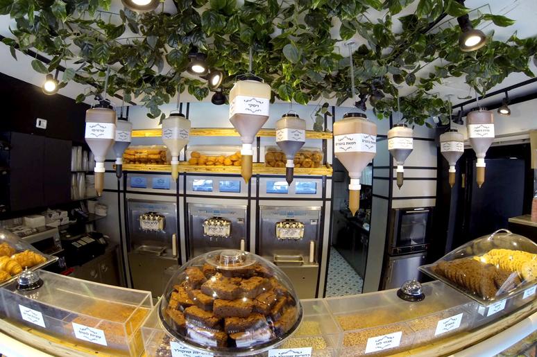 עיצוב גלידריה אחרת בתל אביב דנה שקד