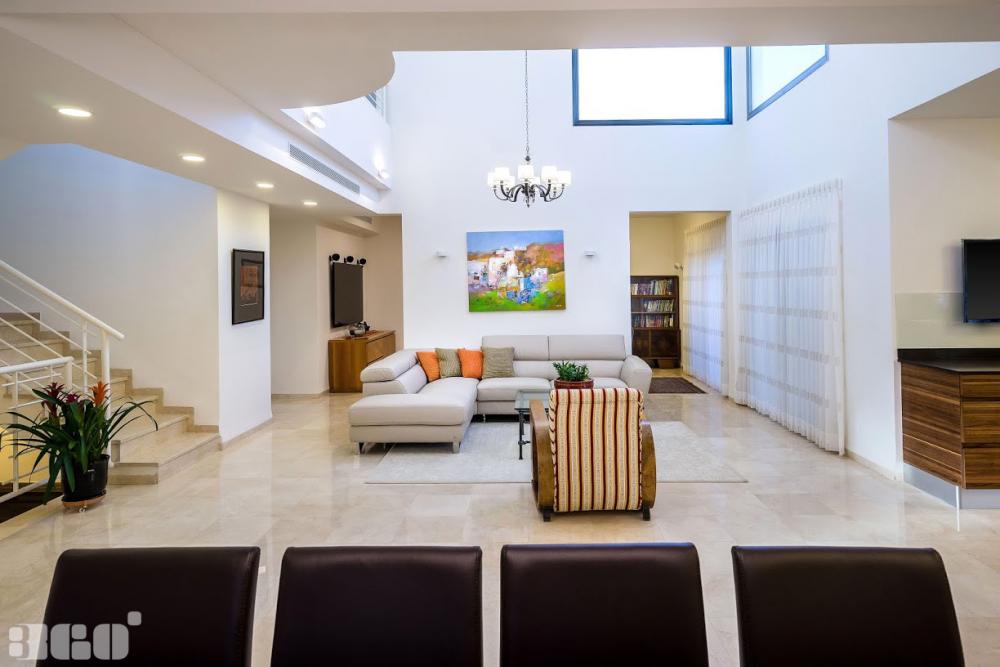 מבט מפינת האוכל