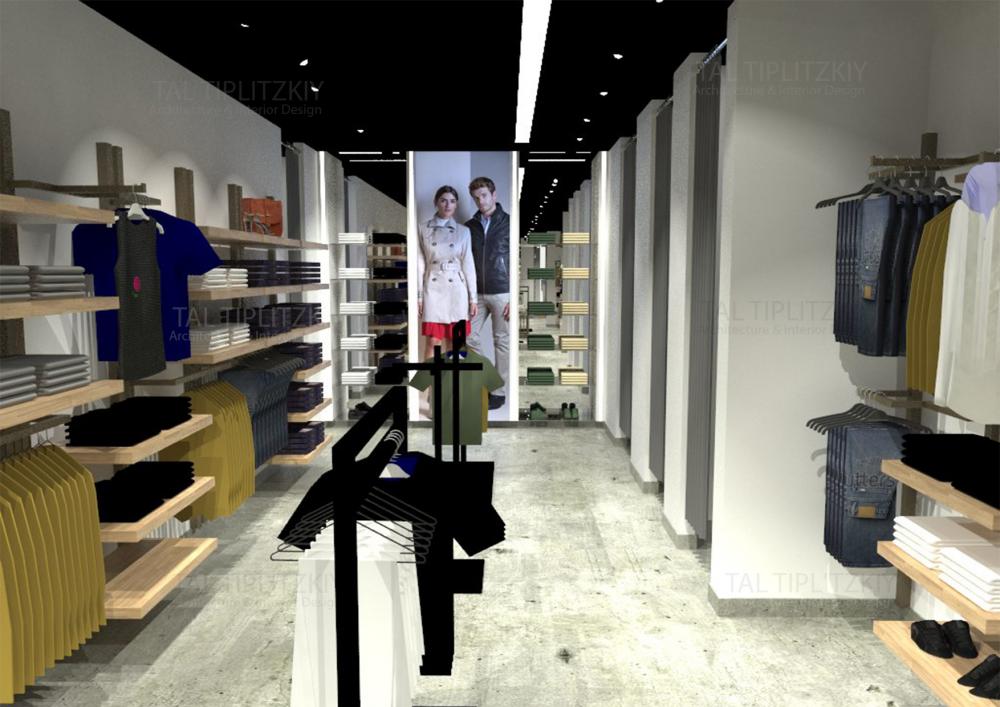 מבט על אזור תאי המדידה עם מסך דיגיטלי גדול