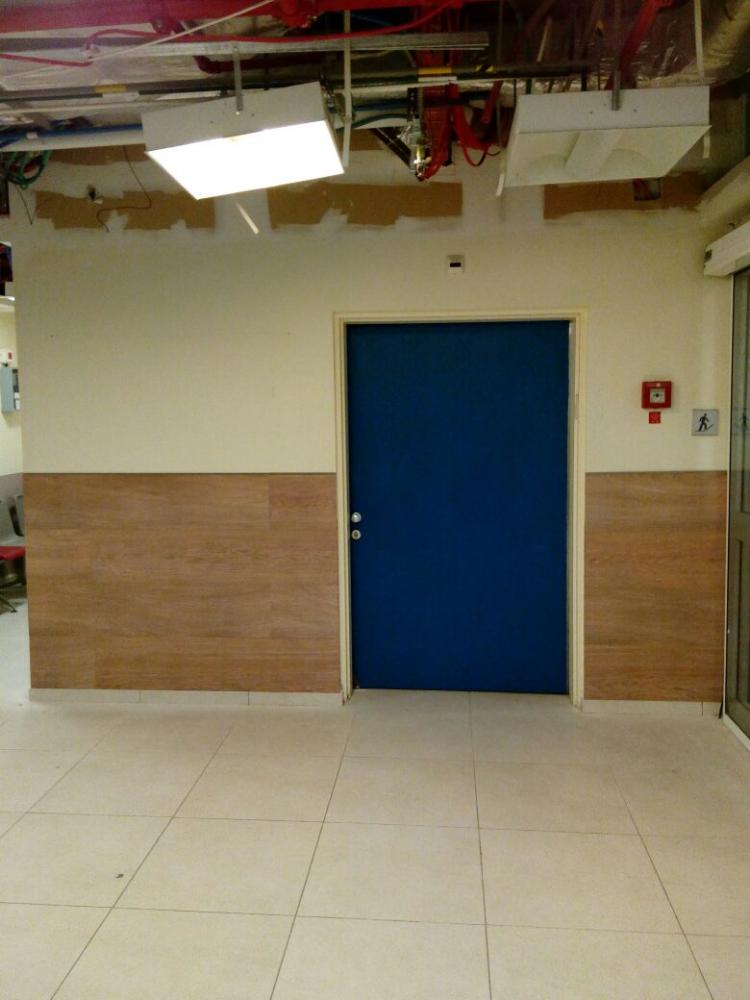 חיפוי קירות בית חולים נהרייה פנימית ג