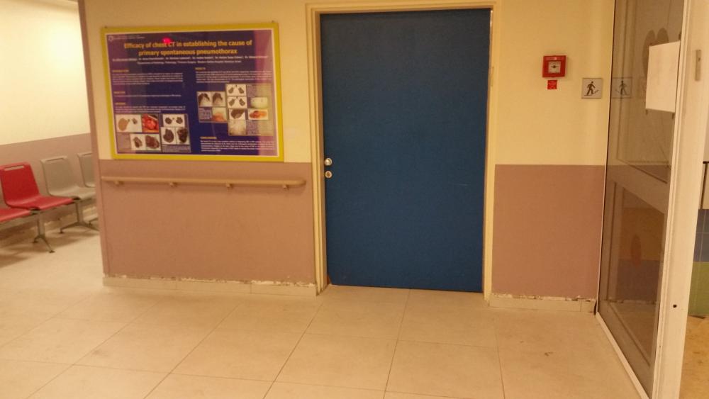 חיפוי קירות בית חולים נהרייה פנימית ג