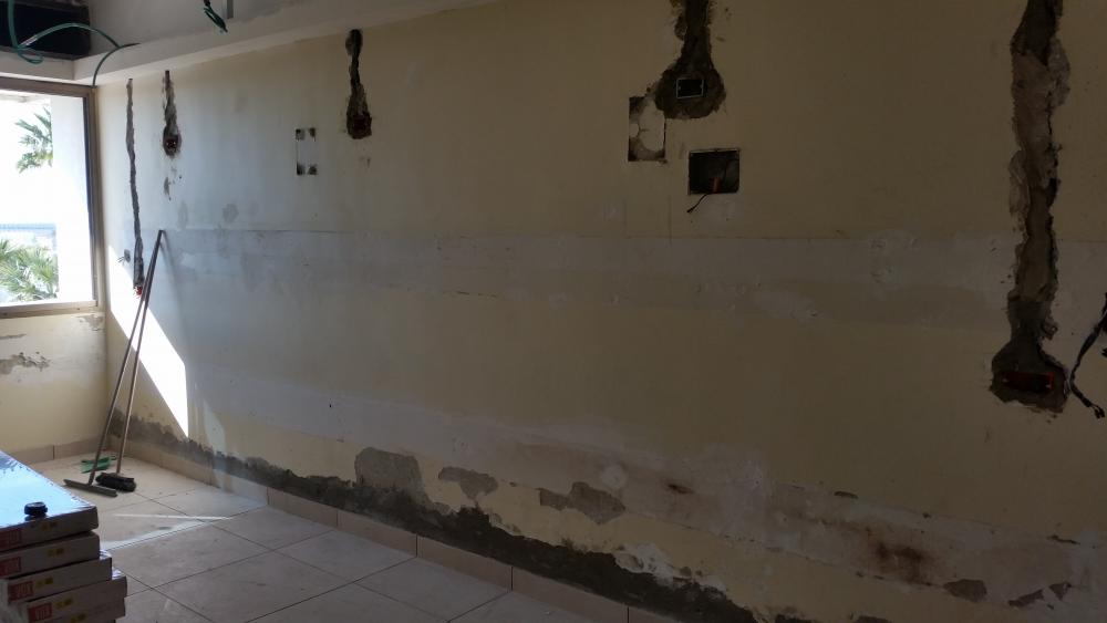 חיפוי קירות בית חולים נהרייה פנימית ג