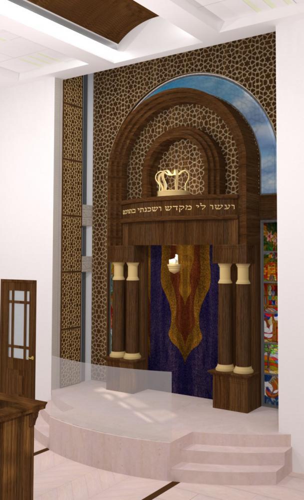 זאב מוסקוביץ - עיצוב בתי כנסת