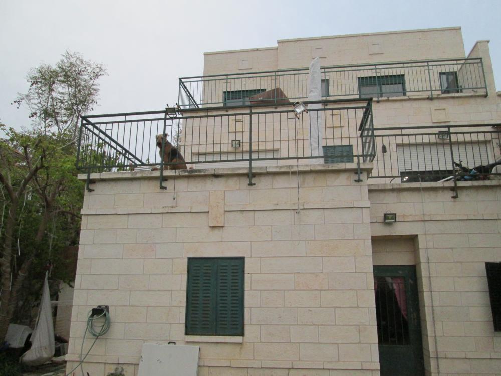חזית אחורית- מבנה מדורג