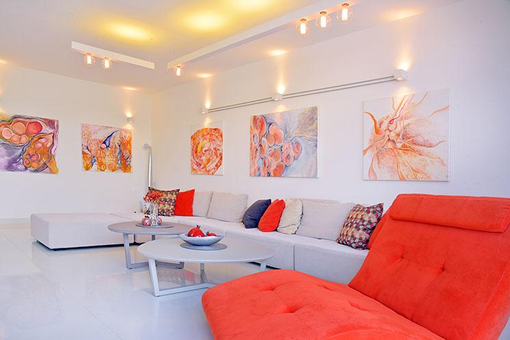 כיוון נוסף של הסלון