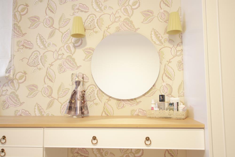 מבט מקרוב על פינת האיפור