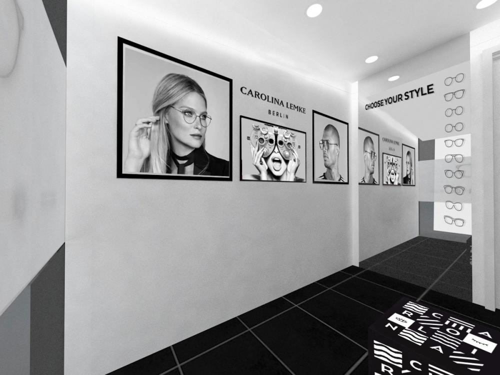 עיצוב  חלל  חדר קבלה