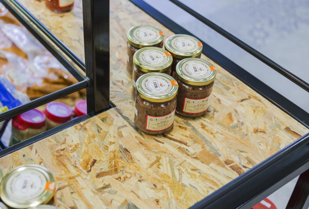 שימוש ב OSB כמידוף מזכיר את השוק