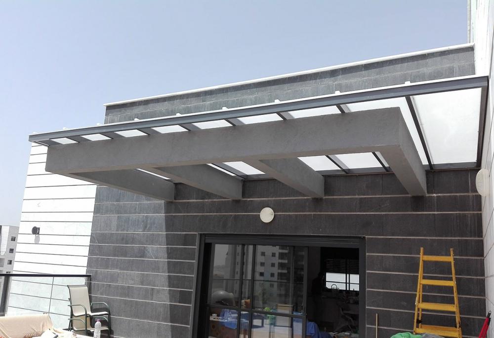 קירוי קורות בטון