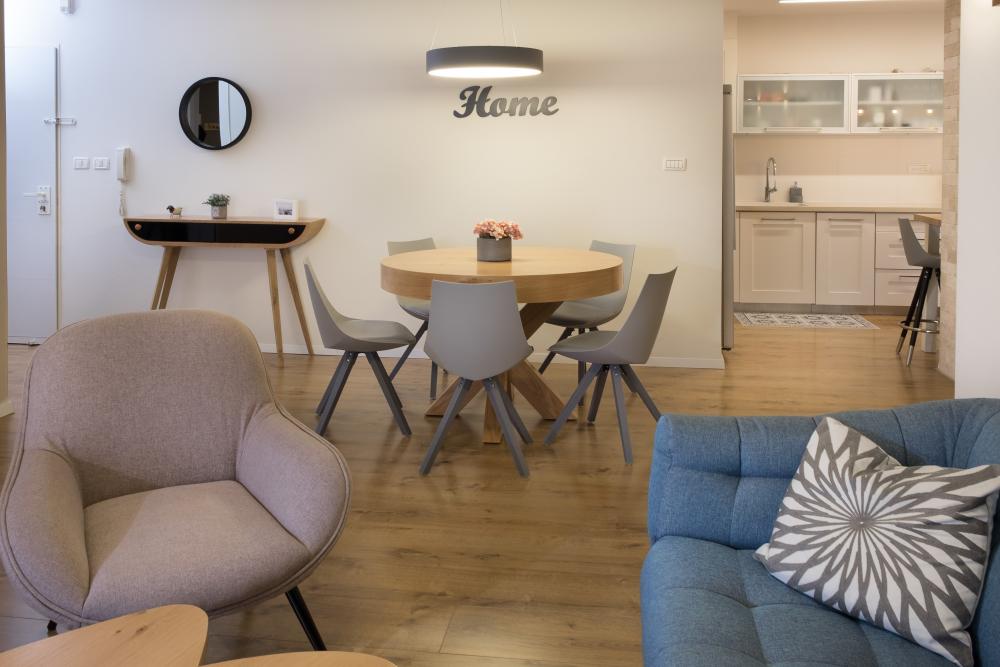 החלל הציבורי של הדירה