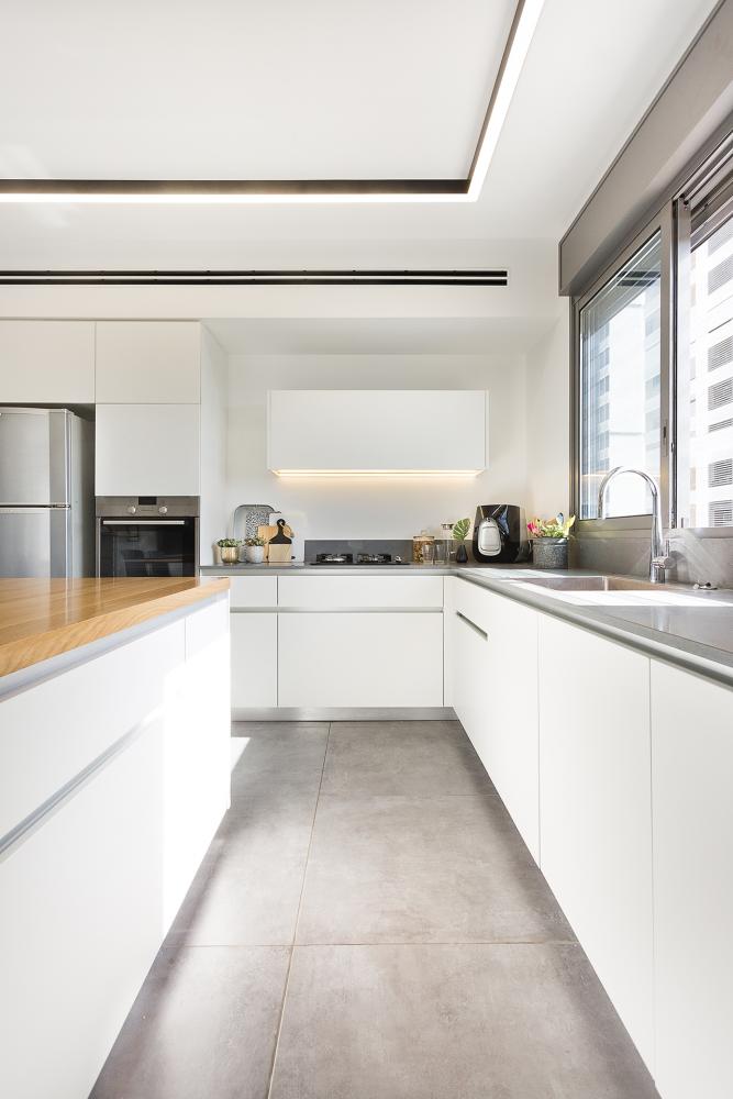 עיצוב דירת קבלן מטבח