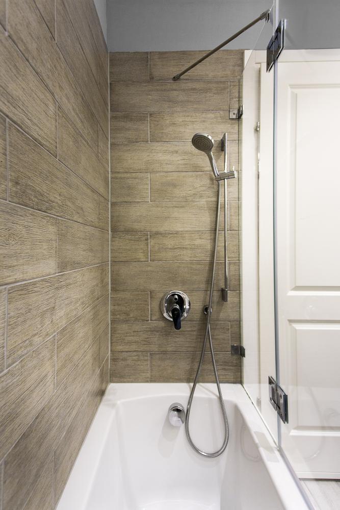 עיצוב דירת קבלן חלל רחצה