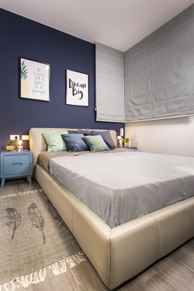 עיצוב דירת קבלן חדר הורים