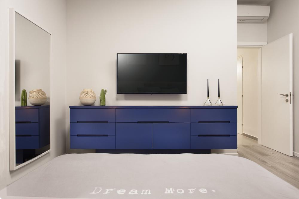 עיצוב דירת קבלן חדר הורים