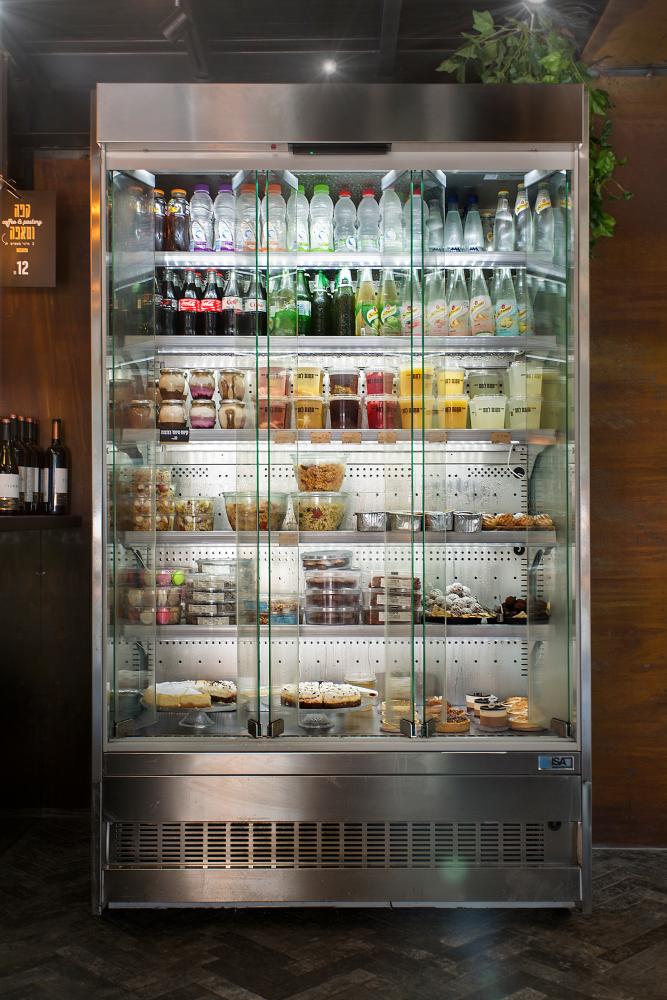 עיצוב תחנת לחם מקרר תצוגה