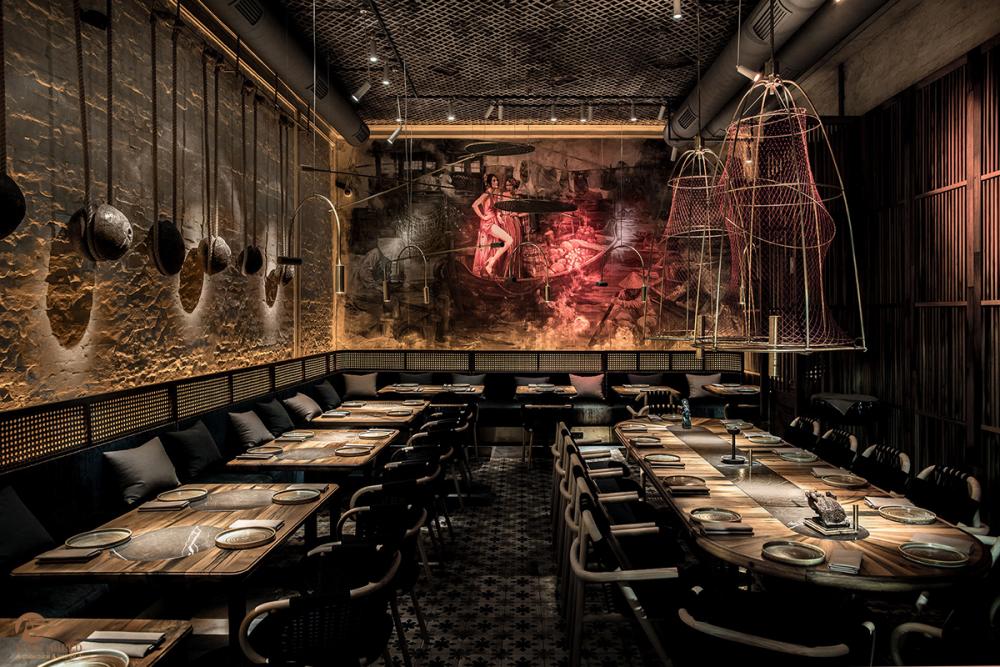 עיצוב מסעדה ובית קפה