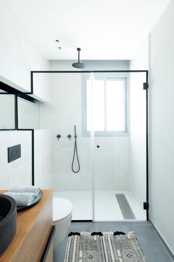 חדר רחצה סגנון נורדי