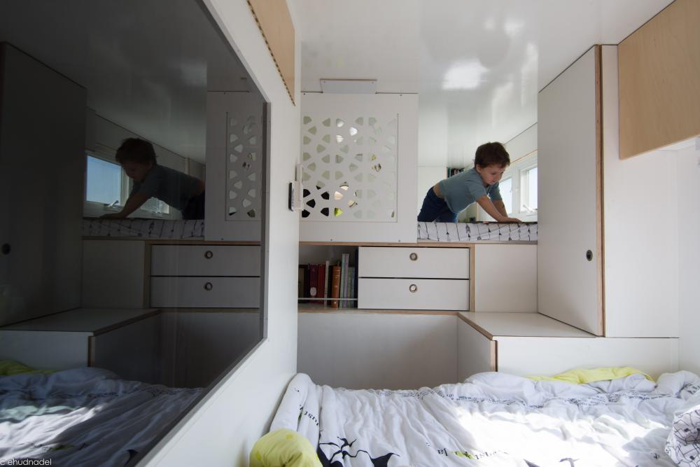 בית המשאית- אזור שינה