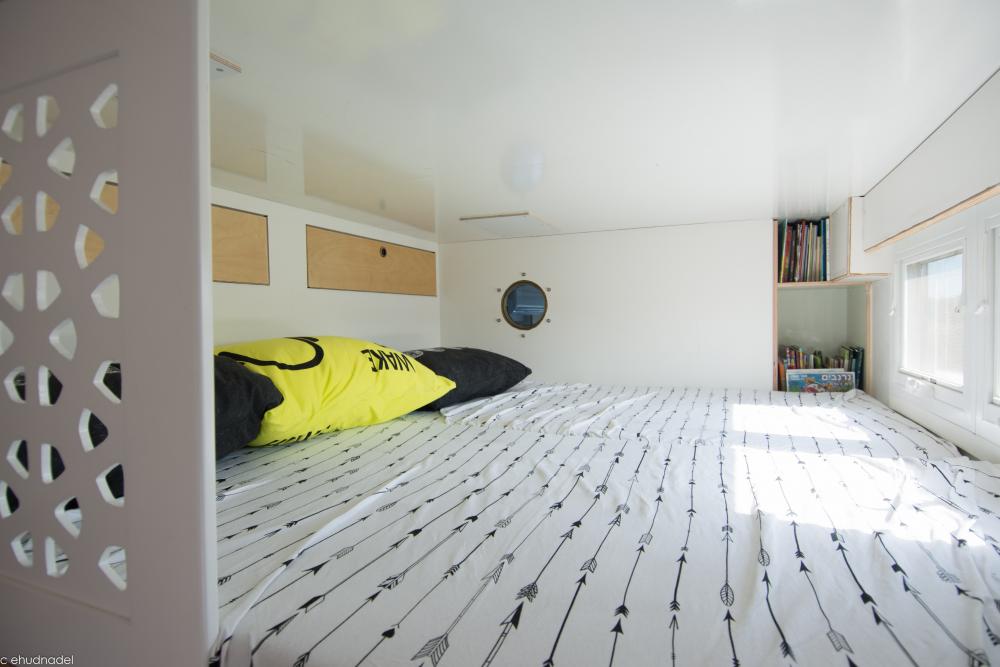 בית המשאית- אזור שינה ילדים- גלריה